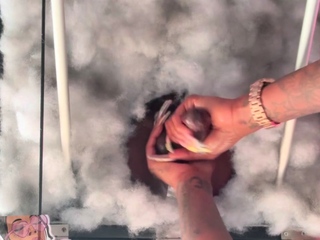 Busty Brooke Wyldes goes black in an interracial glory hole